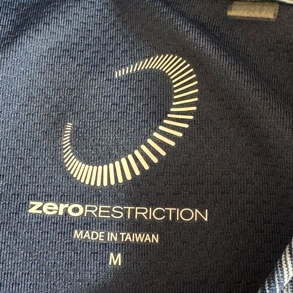 Zero Restriction Navy Presidents Cup Shae Quarter Zip Top womens Sz M Golf - Picture 8 of 13